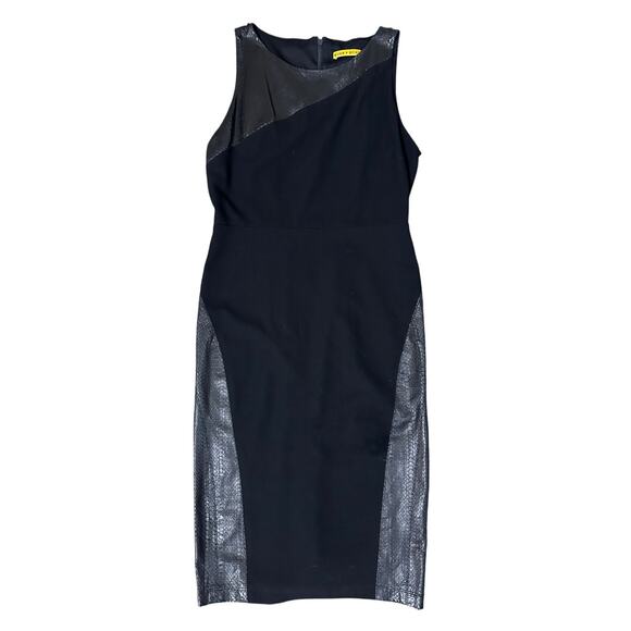 Alice + Olivia Leather Mini Dress New - Picture 2 of 10